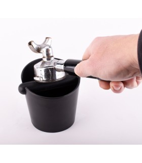 Abschlagbehälter Basic schwarz [JOEFREX], mini