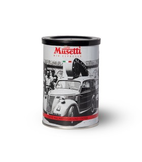 Mletá káva Evoluzione v plechovce 125g, Old Car  Musetti