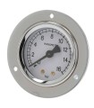 Manometer für Pumpendruck, D. 53mm | 0-16 bar