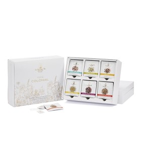 Geschenkbox mit La via del Té Colonial Herbal  Tees , 30 Beutel