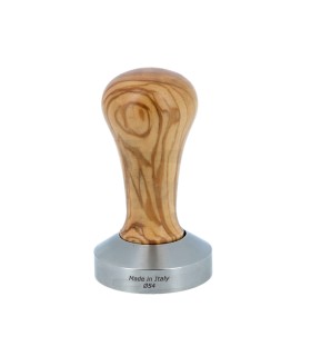 Tamper CLASS COFFEE Ø54 mm mit Olivenholzgriff