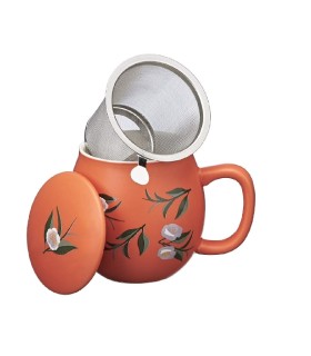 Hrnek na čaj CAMELIA Camila  se sítkem a víčkem