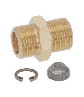 MESSING-FITTING ø 3/8" AG 3/8" AG MIT FILTER – Lelit Bianca PL162T