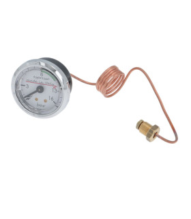 Pumpenmanometer 0–16 bar ø 40 mm LELIT 1/8" M